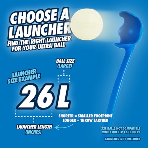 Chuckit! Bola Max Glow Grande Pacote Com 1