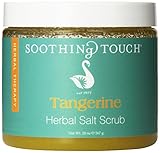 Soothing Touch Salt Scrub, Tangerine, 20 Ounce