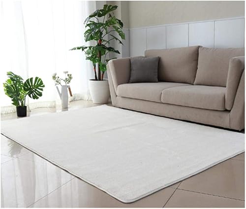 Miniatura 2 de Alfombra esponjosa, alfombra suave agradable a la piel, alfombra de pelo corto para sala de estar, gris oscuro, 80 x 160, lindas alfombras peludas