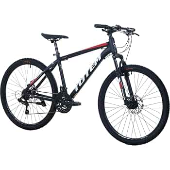 TOTEM マウンテンバイク ブラック/グリーン Totem自転車 3300 マウンテンバイク 27.5インチ シマノ製27段