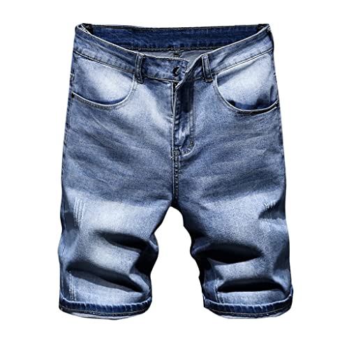 Short en jean homme ample CLSDRZC résistant pour fortes chaleurs