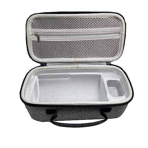 Funda rígida portátil para proyector, bolsa protectora con cierre para almacenamiento y transporte seguro miniatura 5