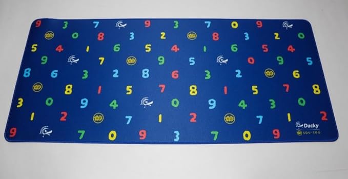 Ducky x SOU·SOU Alfombrilla de Escritorio Grande con Bordes Cosidos