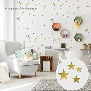 Amazon Com Pinkblume Little Biene 3d Gold Flower Wall Decals Metallic Paper Wall Sticker Diy Nursery Flowers Home Art Decorations For Bedroom Living Room Decor 12 Pcs Home Kitchen