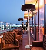 MyMaxxi | Infrarot Heizstrahler f&uuml;r Terrasse 2100W elektrisch stehend | Outdoor stand heater | Terrassenstrahler mit Fernbedienung f&uuml;r Draussen | h&ouml;henverstellbar und 3 Heizstufen