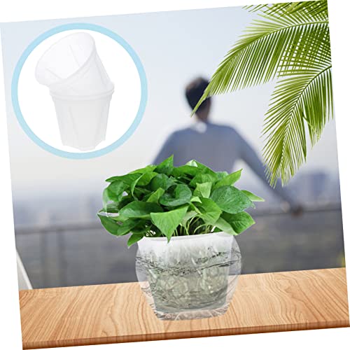 Pots de fleurs avec ventilation pour racines d'orchidées - Lot de 10 - 7