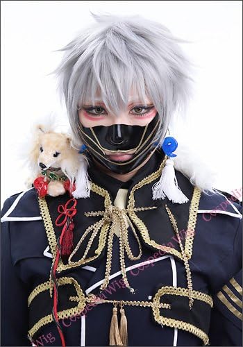 Amazon.co.jp: 刀剣乱舞 鳴狐 風 ウィッグ キャラウィッグ 美容師