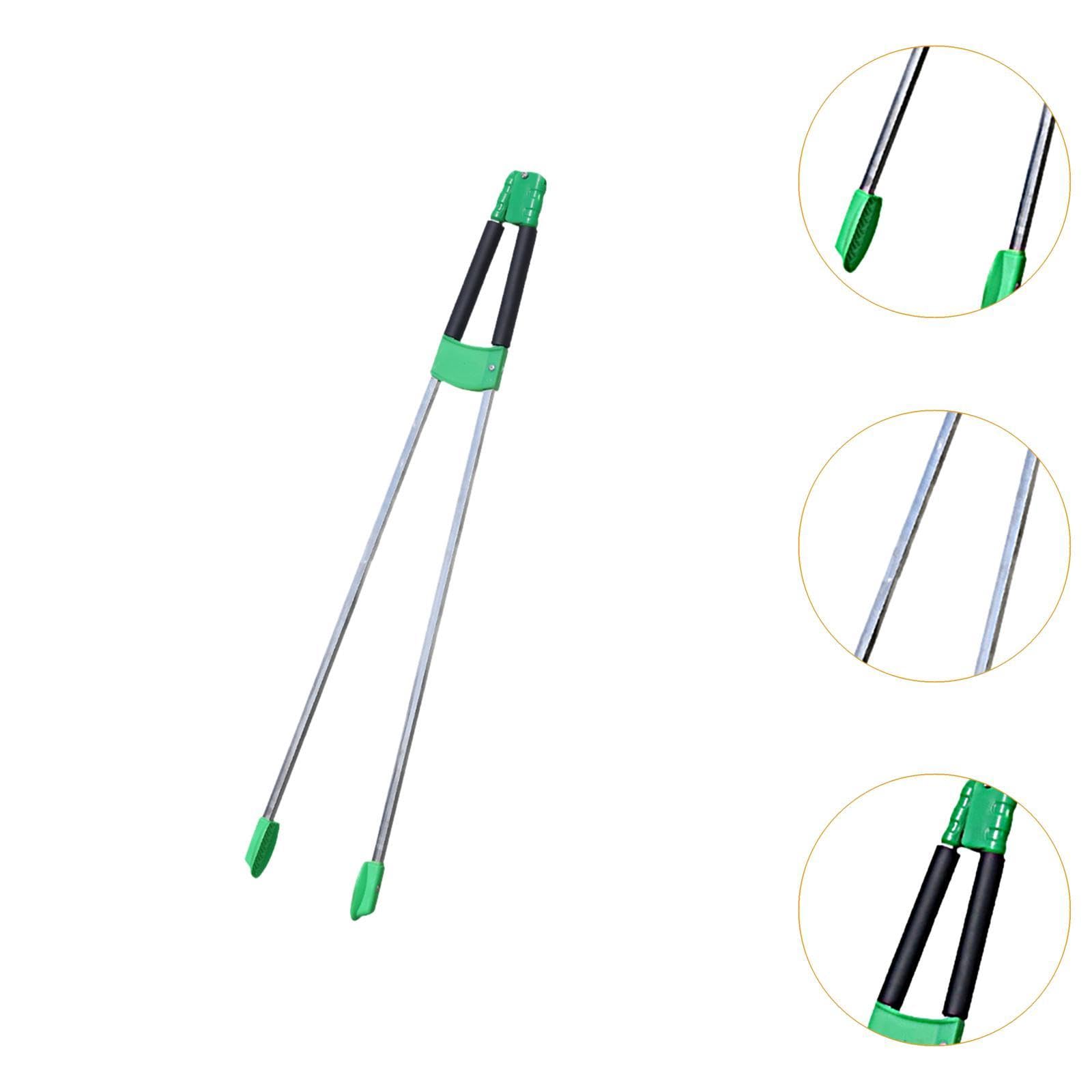 Recolector de Basura Garra Recogedora de Basura Pinza para Recoger Basura Herramienta para Alcanzar Objetos con Estructura Robusta Manejo Sencillo Ade, 88cm