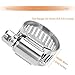 LOKMAN 20 Pack Stainless Steel Hose Clamp Adjustable 3/8'' - 5/8'' (10-16mm) Worm Gear Hose Clamp, Metal Fuel Line Pipe Clamp for Plumbing, Automotive And Mechanical Application