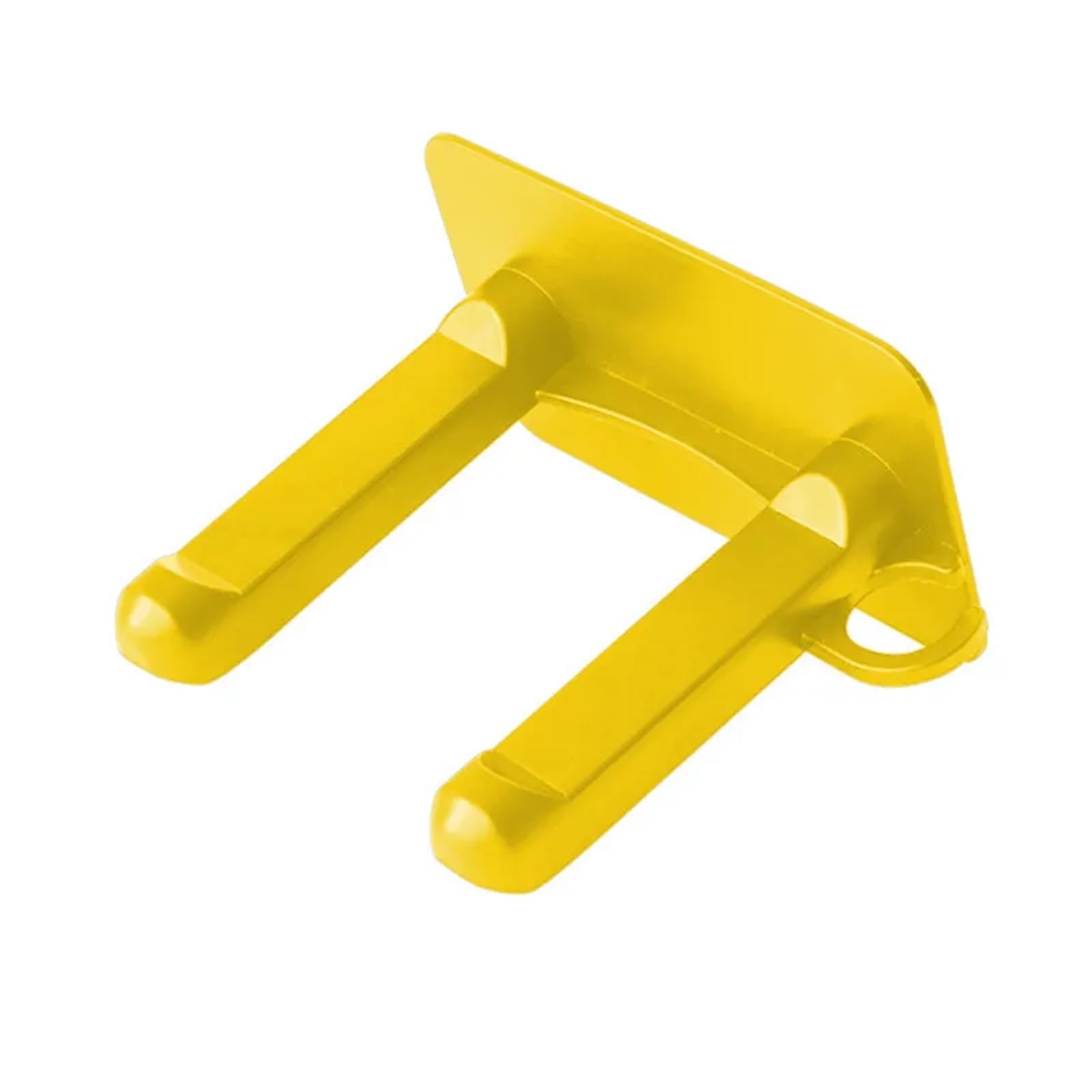 Porta Phon 2 Pezzi Porta asciugacapelli in plastica da Parete, autoadesivi Senza punzonatura, Ripiani for l'organizzazione di scaffali for la casa per Asciugacapelli(Yellow)