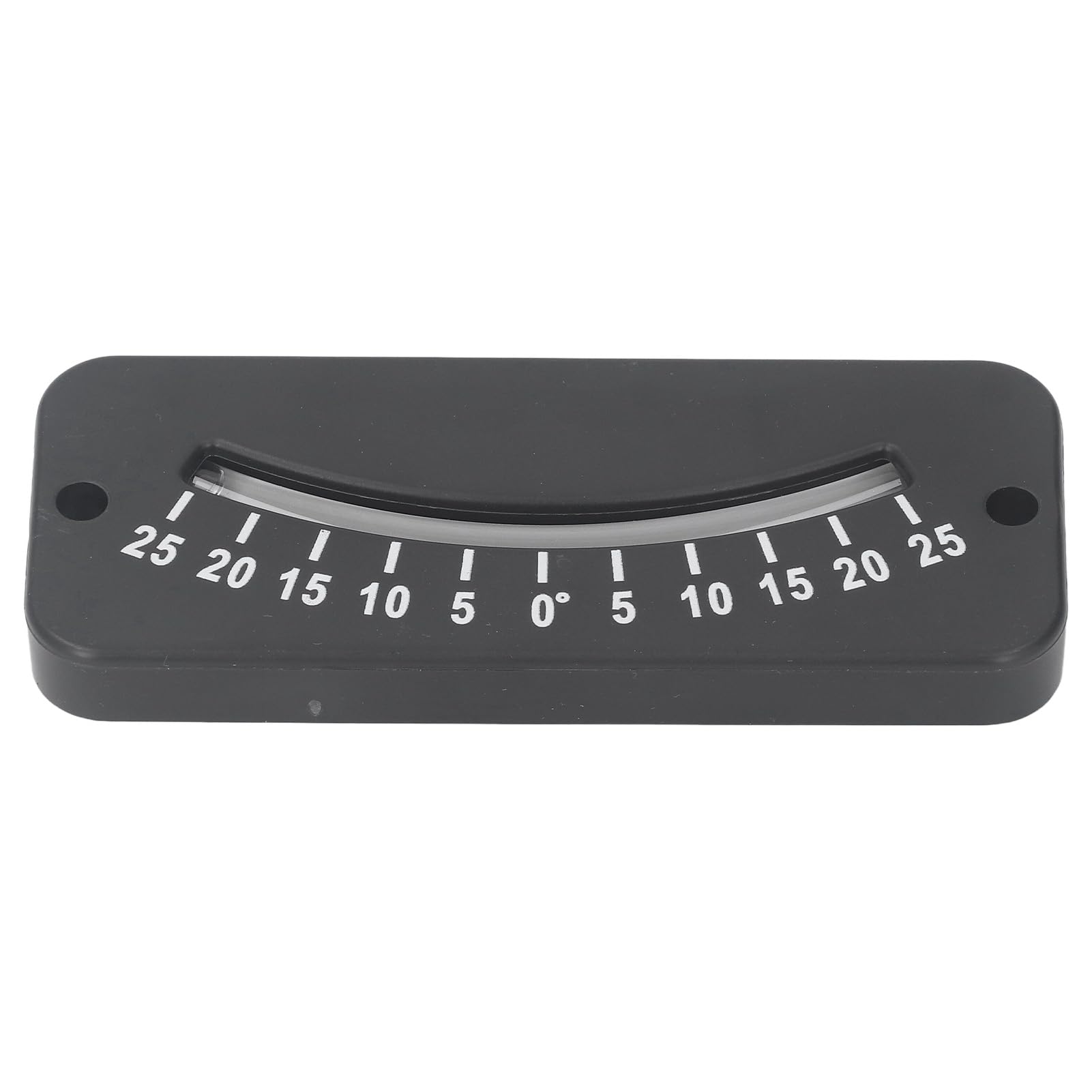 NDNCZDHC Inclinometer, Glass Tube Marine Clinometer Level Inclinometer 25 Degree Clear Scale Angle Finder Instrument for Ships, Boats