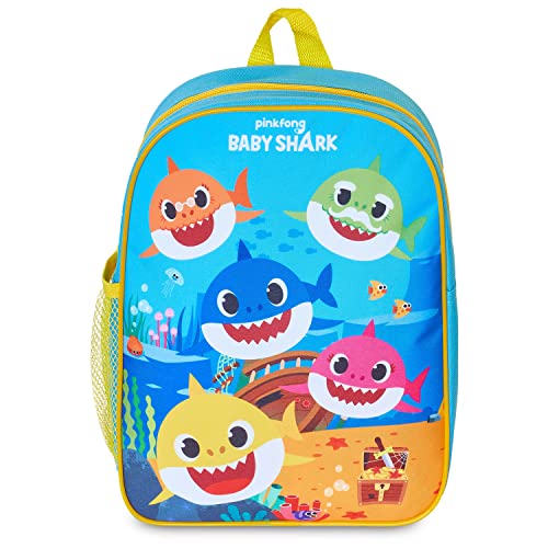 Baby Shark Pinkfong Rucksack Kinder, Baby Hai Kindergarten Rucksack für Jungs und Mädchen Cover