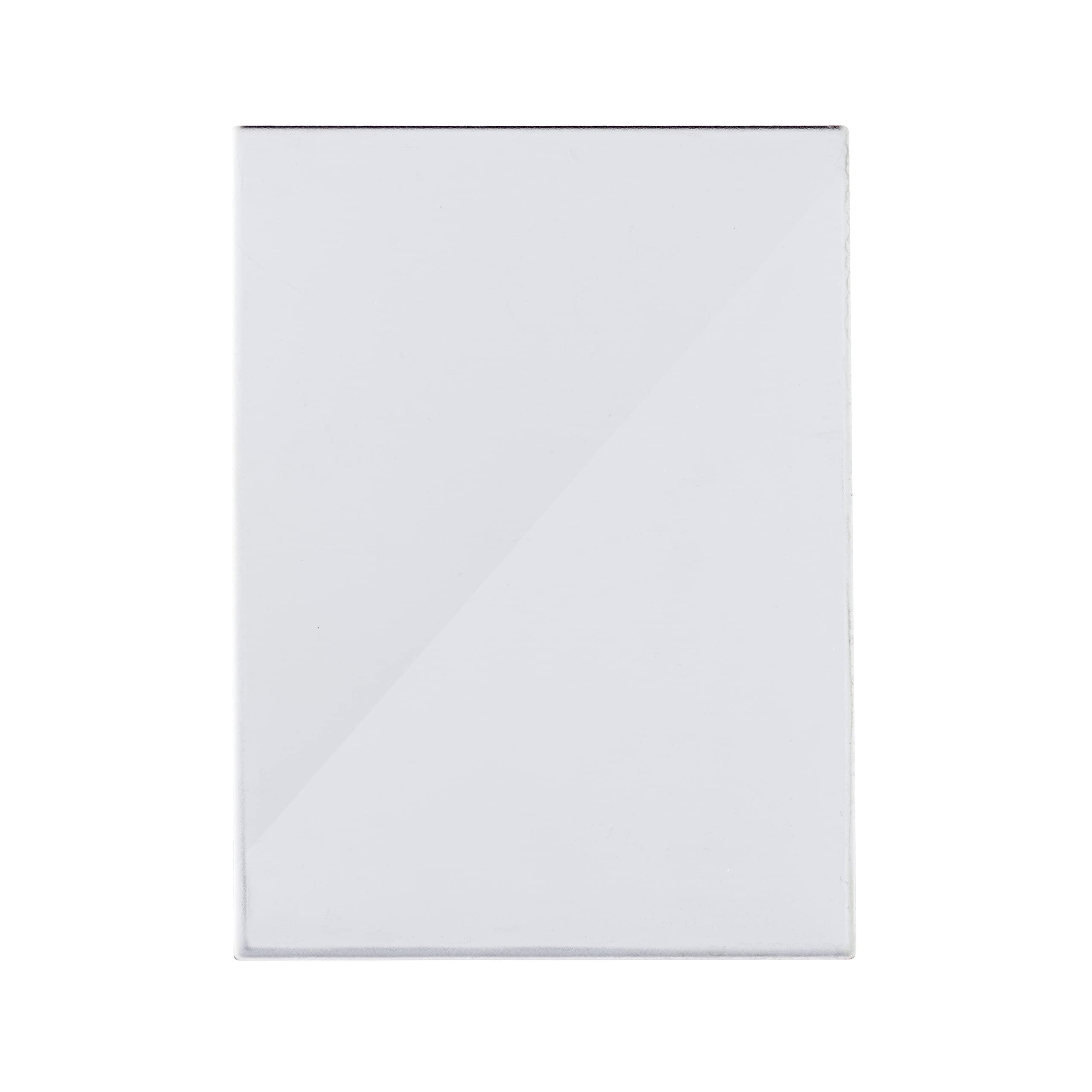 Bary Polished Stainless Steel Adhesive Flat Plate Escutcheon Blank
