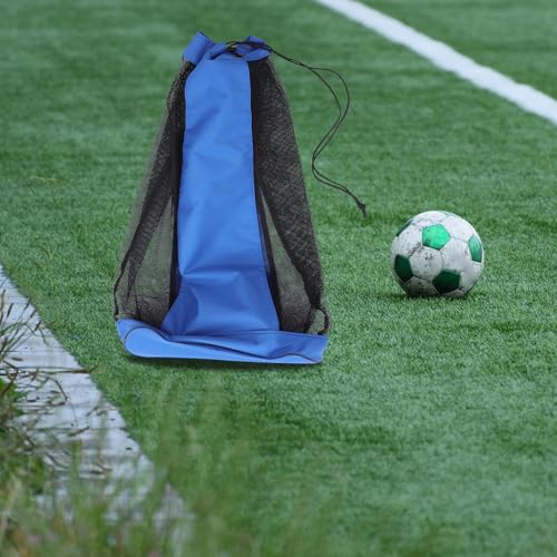 Bolsa de malla para balones de material resistente con cordón superior 6