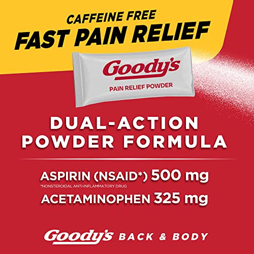 Goody's Back And Body Pain Relief Powder, Dissolve Packs, 24 Individual Packets #TOP2