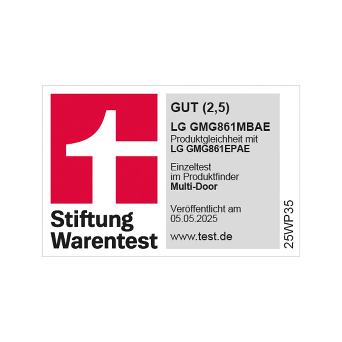 LG GMG861MBAE SLIM Multi-Door Kühlschrank mit Gefrierfach (508 L, Energieklasse E) mit InstaView, Eis- und Wasserspender, UVNano, Total No Frost, Silber