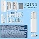 Mozzoom 32 in1 Keyboard Cleaning Kit with Brush, Multi-Purpose Cleaning Set for iPhone, iPad, Laptop, PC, AirPods, Camera & More, Mobile & Electronics Cleaning Accessories (White)