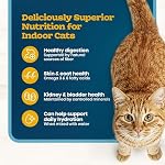 Blue Buffalo Tastefuls Irresistible Gravy Experience Chicken & Brown Rice Recipe Dry Indoor Cat Food for Adult Cats, Deliciously Healthy Natural Cat Food, Supports Digestion & Coat Health, 3 lbs. - Image 5