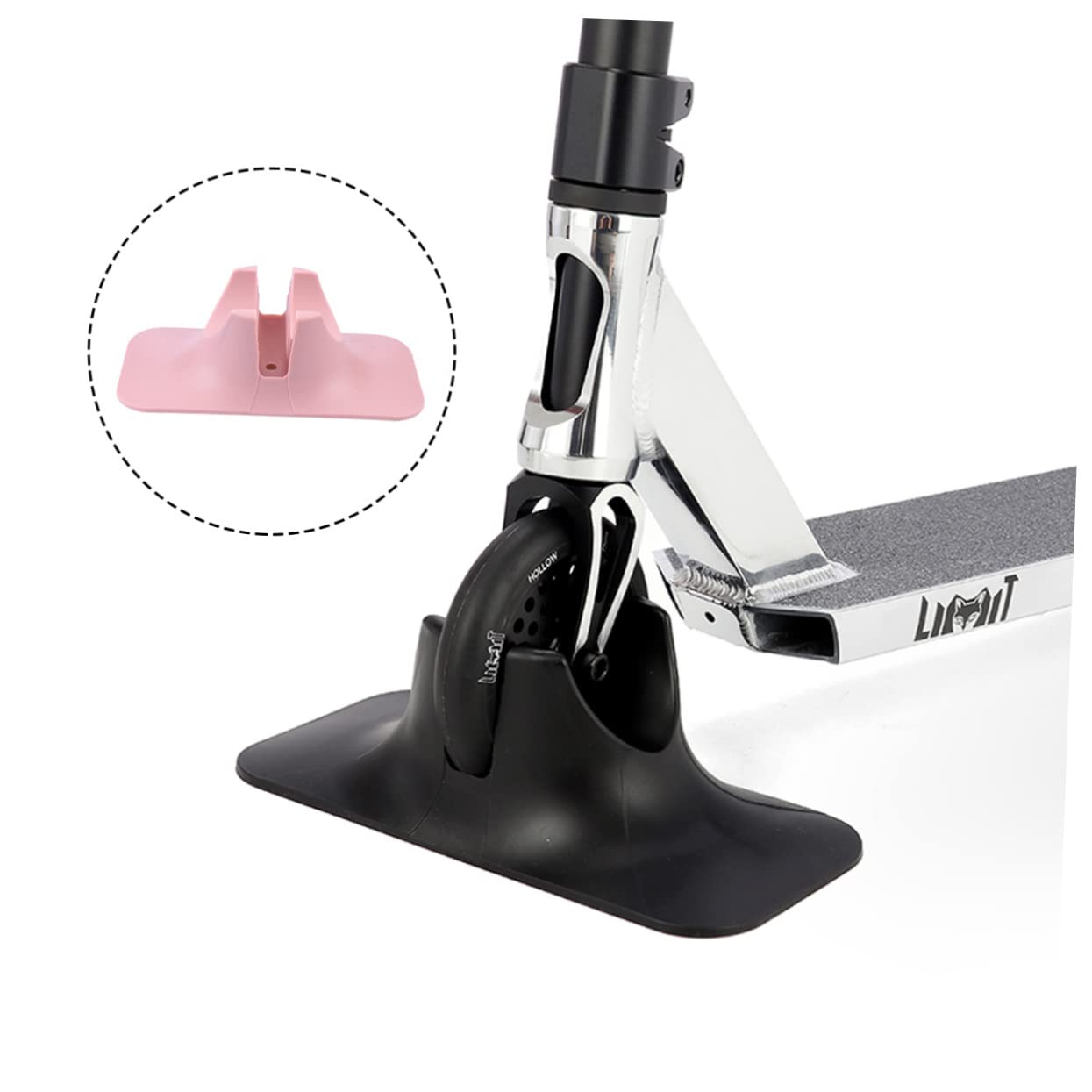 Vertical Soporte Abs Scooter Almacenamiento para Función de Adecuado para Garaje y Suelo, para Patinete