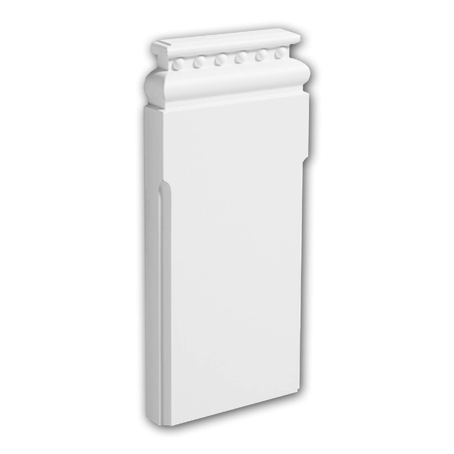 Pied de pilastre Profhome pour habillage de porte et salon chic