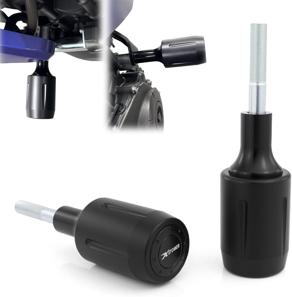 Xitomer Frame Sliders Fit for Honda CB1000R 2008-2023, Aluminum & POM Crash Protection, Easy Bolt-On Installation, Protects Frame and Engine During Falls