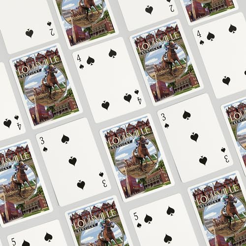52 Cartas de Poker - Escenas de Louisville Kentucky miniatura 4