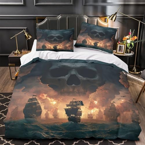 Housse de couette microfibre hypoallergénique avec fermeture éclair king