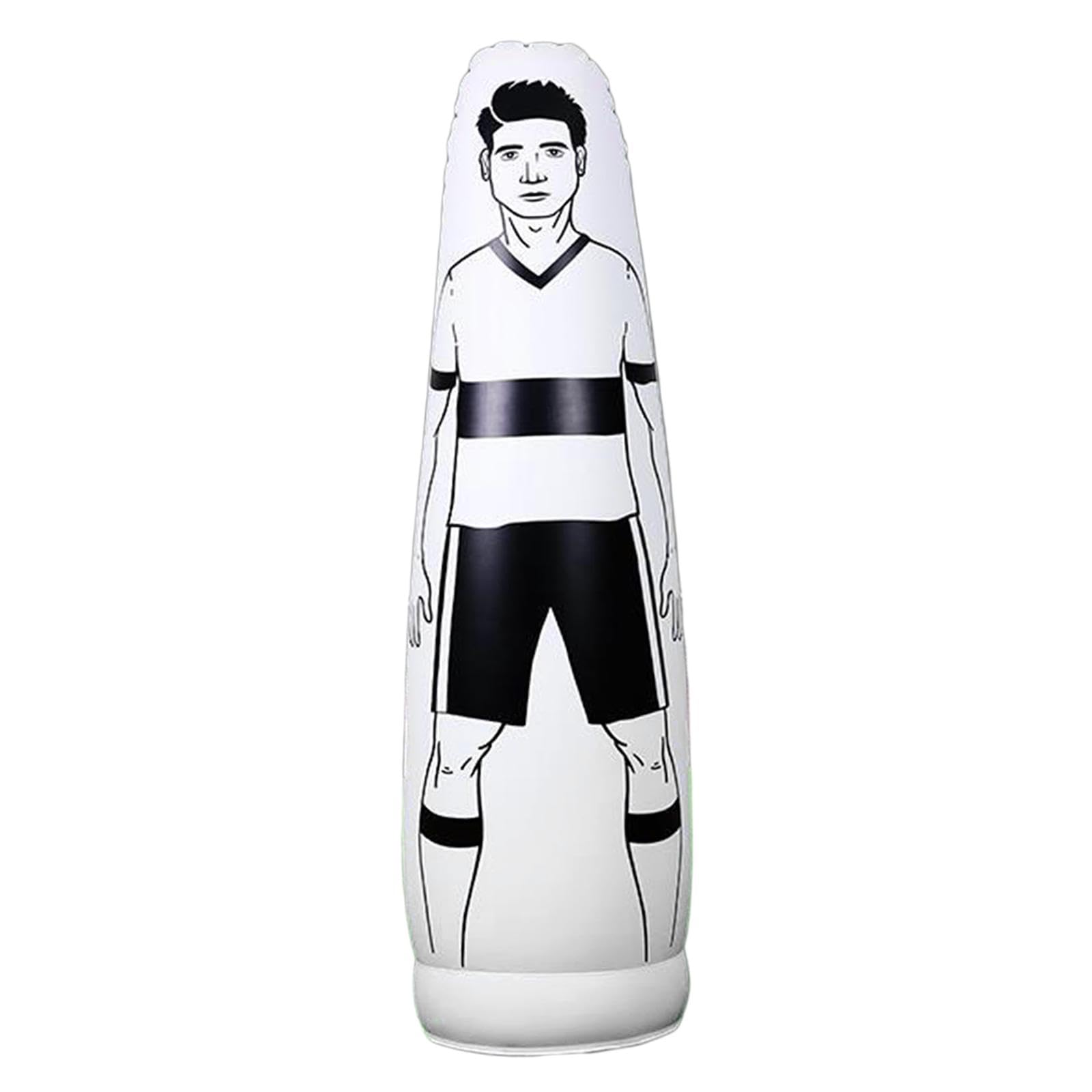 Mannequin D'entraînement de Football Gonflable pour Enfants et Adultes, Gobelet D'entraînement de Football Gonflable
