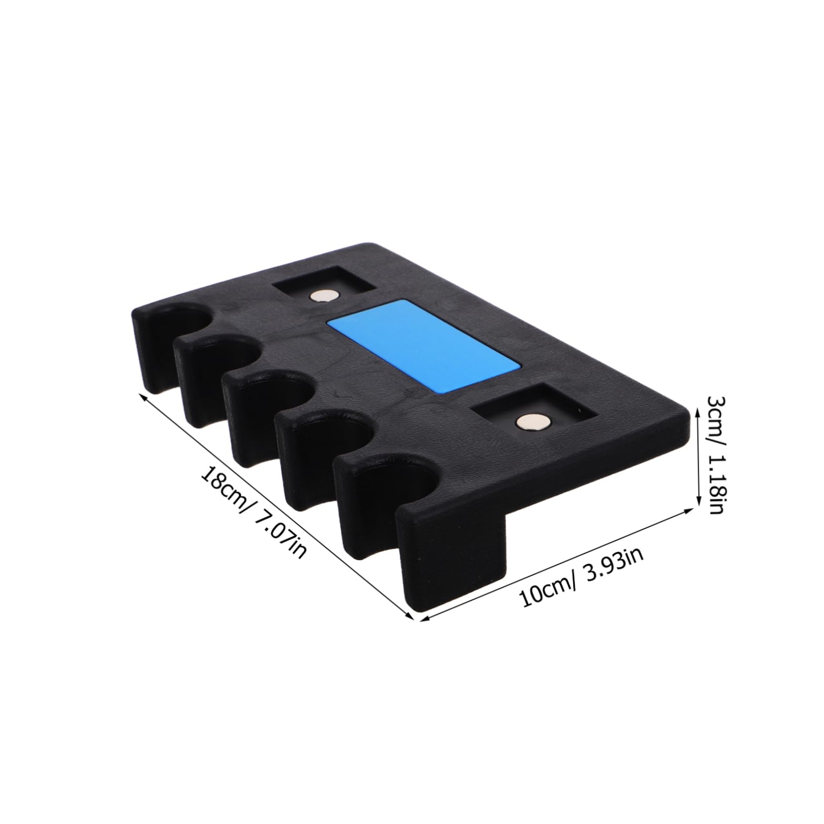 balacoo Cue Stick Holder for Billiards Table Essential Pool Equipment Snooker Bridge Stand Wall Mount Space-saving Rack Home Club Accessory