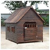 ★ Casa para mascotas segura: muy respetuosa con el medio ambiente y no causará molestias a su mascota. Encantadora casa para perros para todos los animales Perfecta para su patio trasero, patio o terraza.