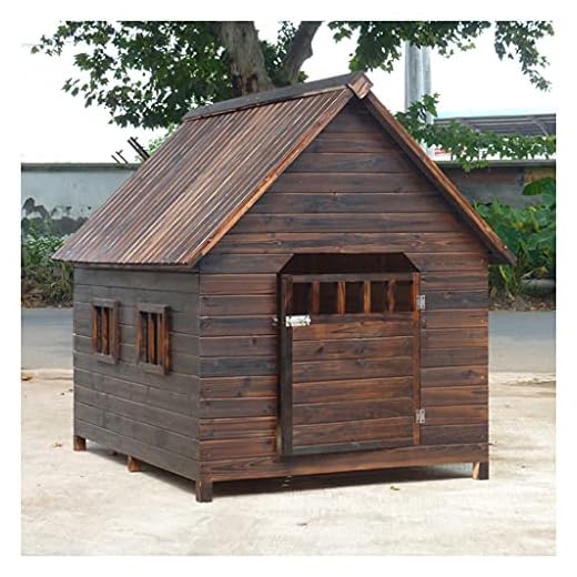 Dog Kennels for Outside, Wood Dog House Outdoor Dog Kennel Dog Cage Kennel Villa, for Small Animals Weatherproof,18x22x19inch (45x56x48cm)
