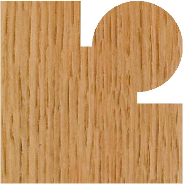Whiteside Router Bits 3258 Edge Beading Bit with 1-1/16-Inch Large Diameter and 3/4-Inch Cutting Length