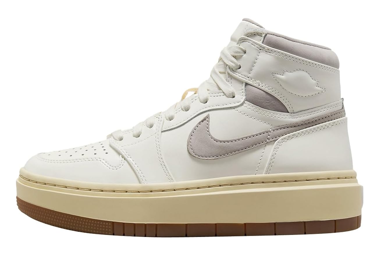 シューズ(女性用) nike air jordan 1 elevate high se Nike Wmns Air Jordan 1 Elevate High SE White Women Gum