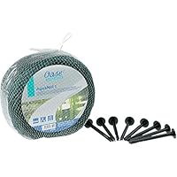 OASE 53751 Aquanet Teichnetz 1 - schützt Teiche vor Blättern und Laub, Verwendung als Vogelschutznetz an Bäumen und Sträuchern, Teichgröße bis max. 3 x 4 m, Rot