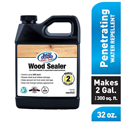Rain Guard Water Sealers SP-8002 Wood Sealer Concentrate - Water Repellent for Interior