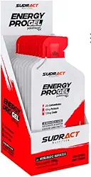 Gel Carboidrato Energy Pro Gel Sudract Morango com Maracujá Cx 10 Un