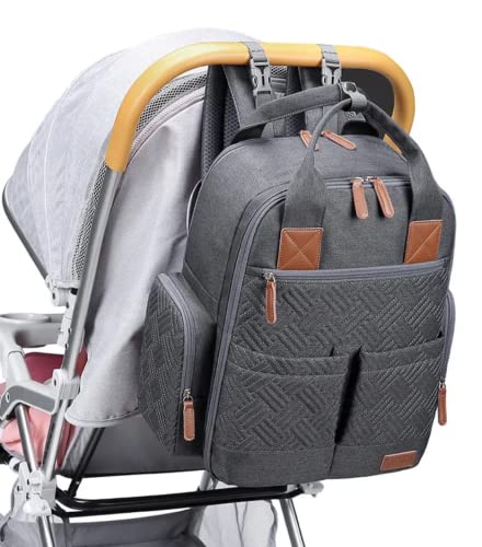 Bolsa Mochila Maternity Land Joy Cinza Original