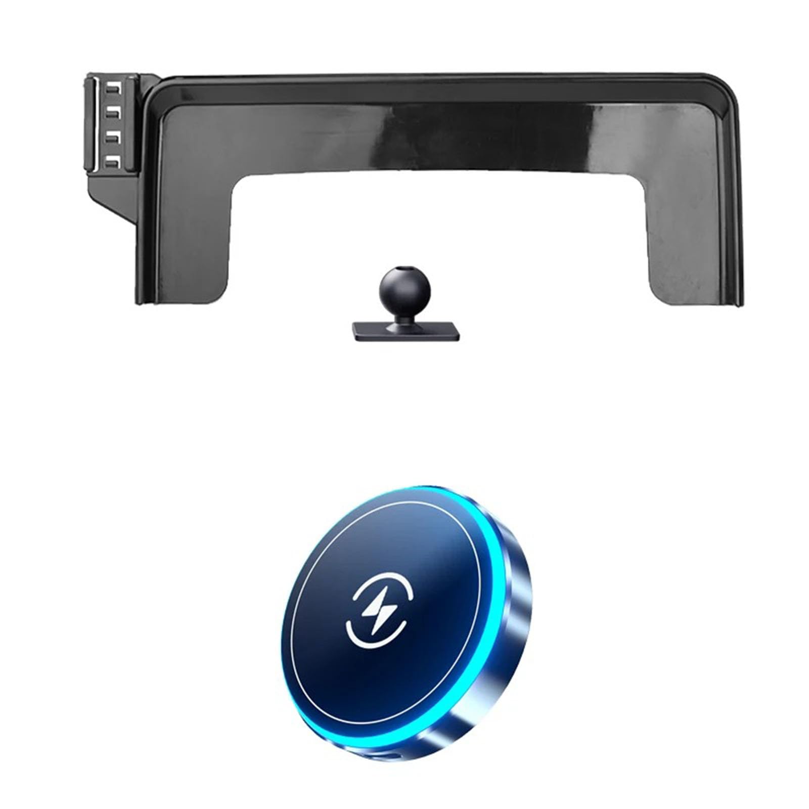MOGFLMAN Car Phone Holder for Mercedes-Benz GLC 2020-2021, LHD Car Phone Holder