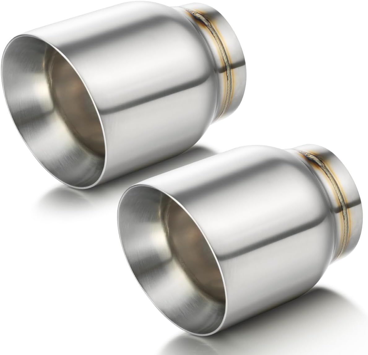 Amazon.com: A-KARCK Exhaust Tip 3" Inlet Dual Wall, Double Wall Car