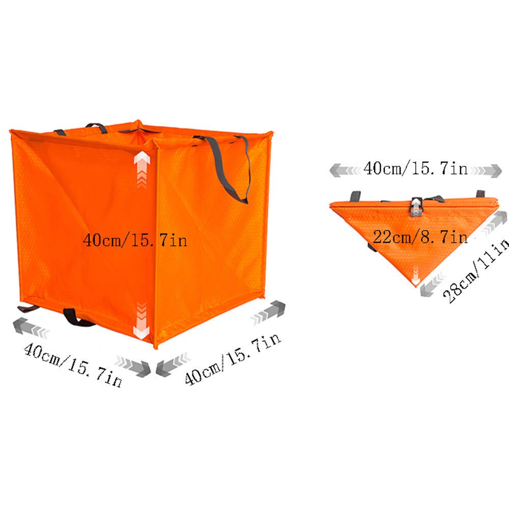 Sac de Rangement pour Corde à Lancer, Panier de Rangement pour Corde d'escalade Pliable, boîte de Rangement pour la Formation en Plein air