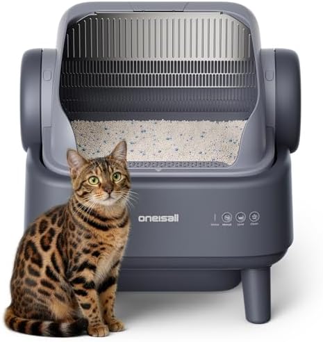 oneisall katzenklo selbstreinigend automatisch offen XXL große Ka...
