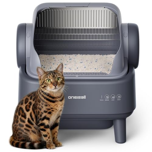 oneisall Self Cleaning Litter Box: Ease S1 Open-Top Cat
