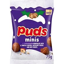 Dairy Milk Christmas Mini Puds 73g Pack Of 6 "Deliciousness that brings a smile" For All Occasions