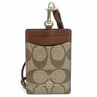 【新品】コーチ COACH IDケース 定期入れ カードホルダー ストラップ付 COACH コーチ カードケース ネックストラップ IDケース パス
