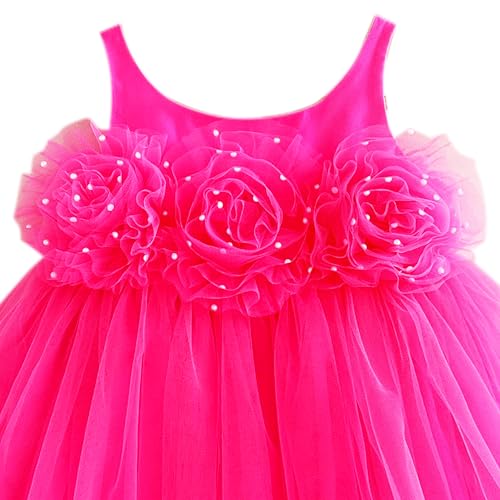 Image of Stanwells Kids Baby Net Dress for Baby Girl Birthday Summer Dress