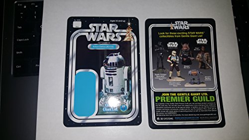 SDCC 2017 Exclusive Gentle Giant (R2D2 CARD ONLY) Star Wars Card Back Promo BX2
