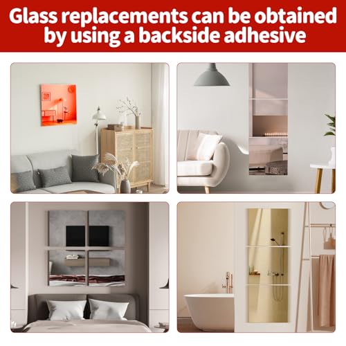 Image of Gold Mirror Acrylic Sheet Plexiglass Sheets Acrylic Sheets 12X12