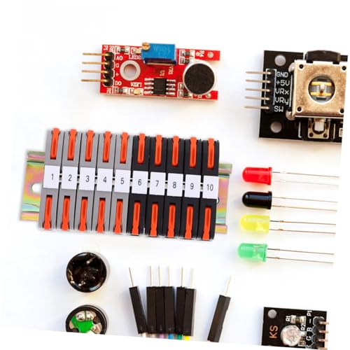 Connecteurs électriques DIN rail kit bloc de terminaison compact pour boîte de dérivation - 6