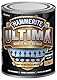 Hammerite Ultima Matt, Metallschutzlack, Tiefschwarz RAL 9005, 750ml