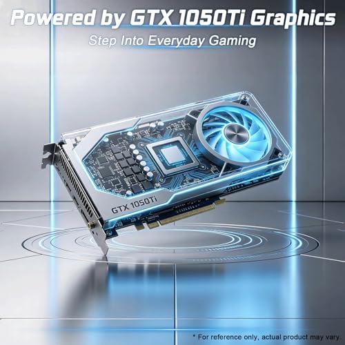 Image of Prebuilt Gaming PC Desktop,Core i7 Tower Computer,GTX1050 Ti,Win11